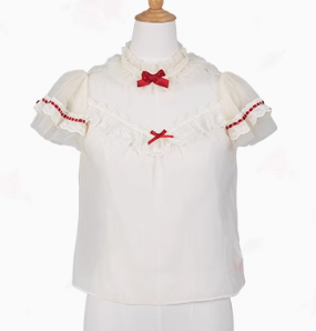 [Pre-orders available until 1/28] Silk Ballet short-sleeved blouse