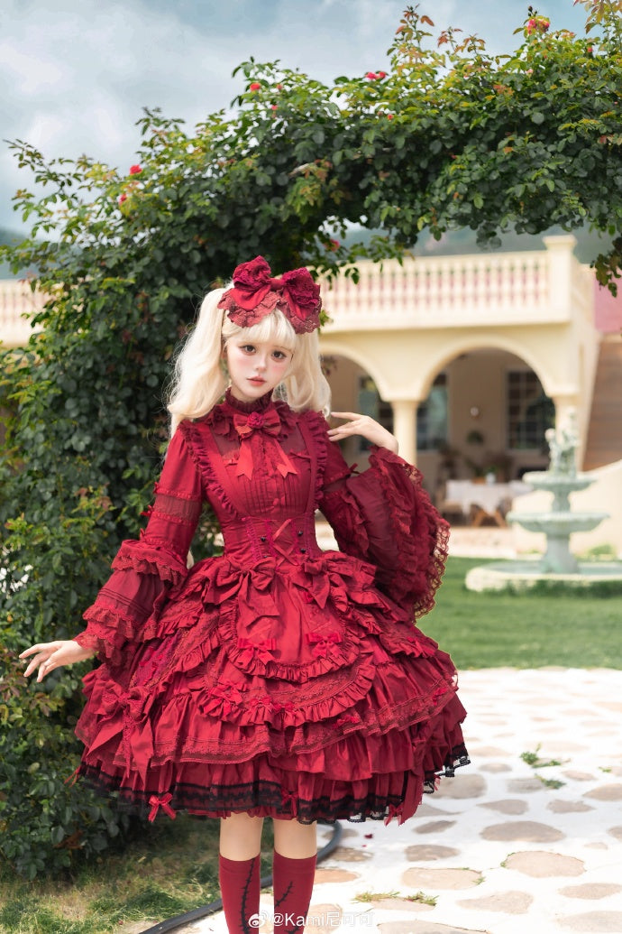 【受注予約10/15まで】Hybrid Doll Moon Island2.0 スタンドカラーブラウス