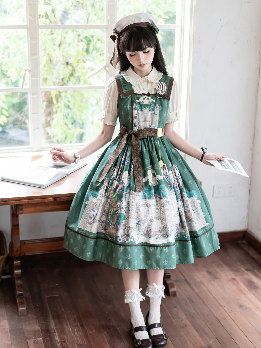【受注予約6/17まで】The Marvelous Manor マリン風ジャンパースカート