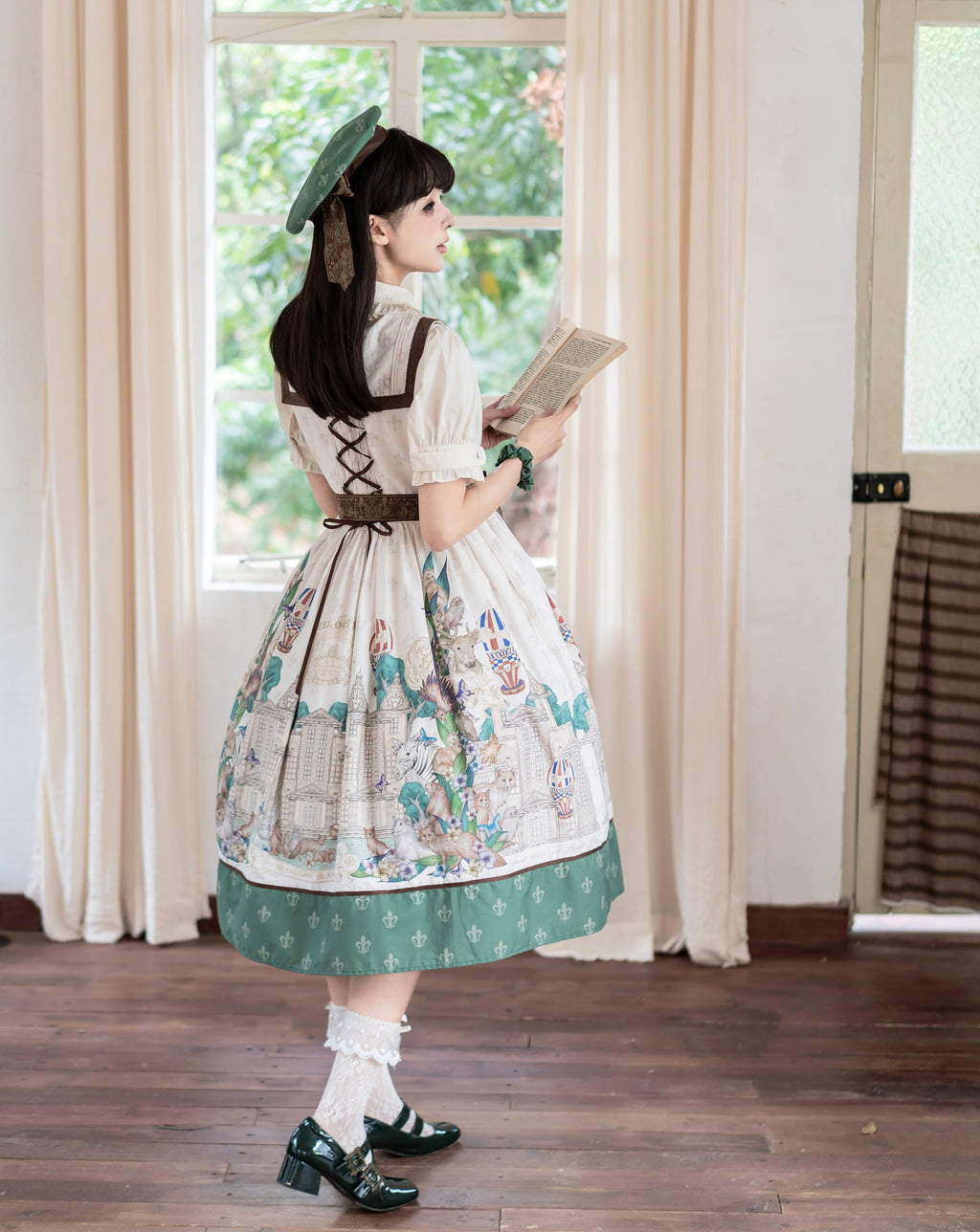 【受注予約6/17まで】The Marvelous Manor マリン風ジャンパースカート