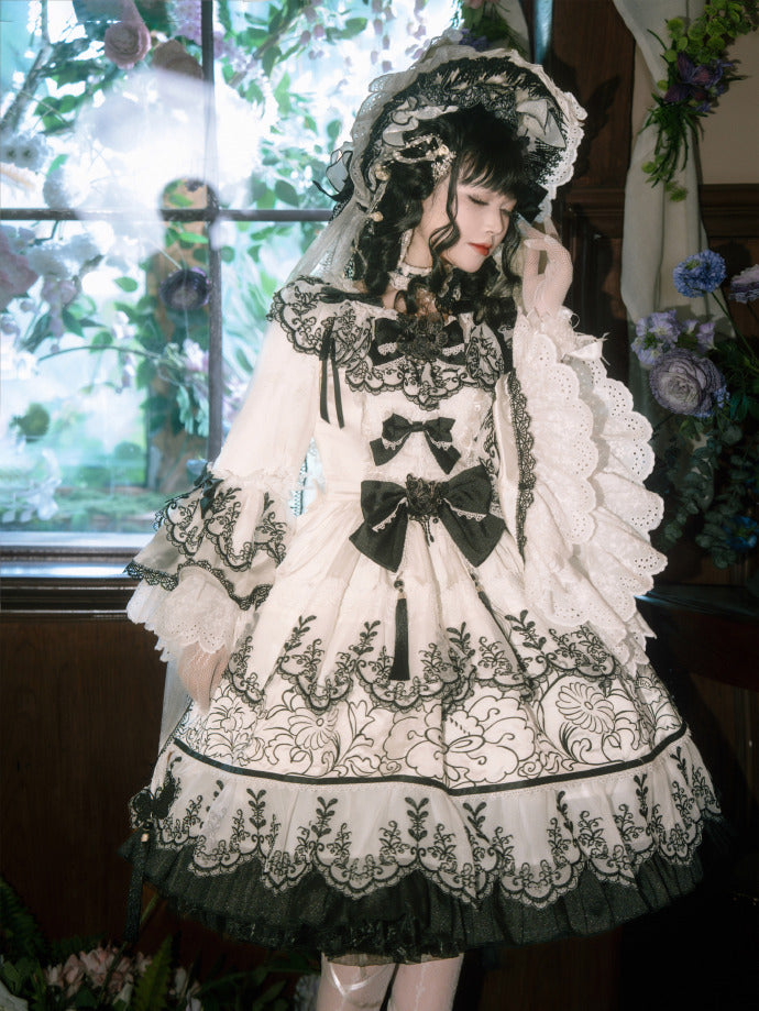 【受注予約8/27まで】Cizhou Ware Black ラグジュアリードレス・ショート丈