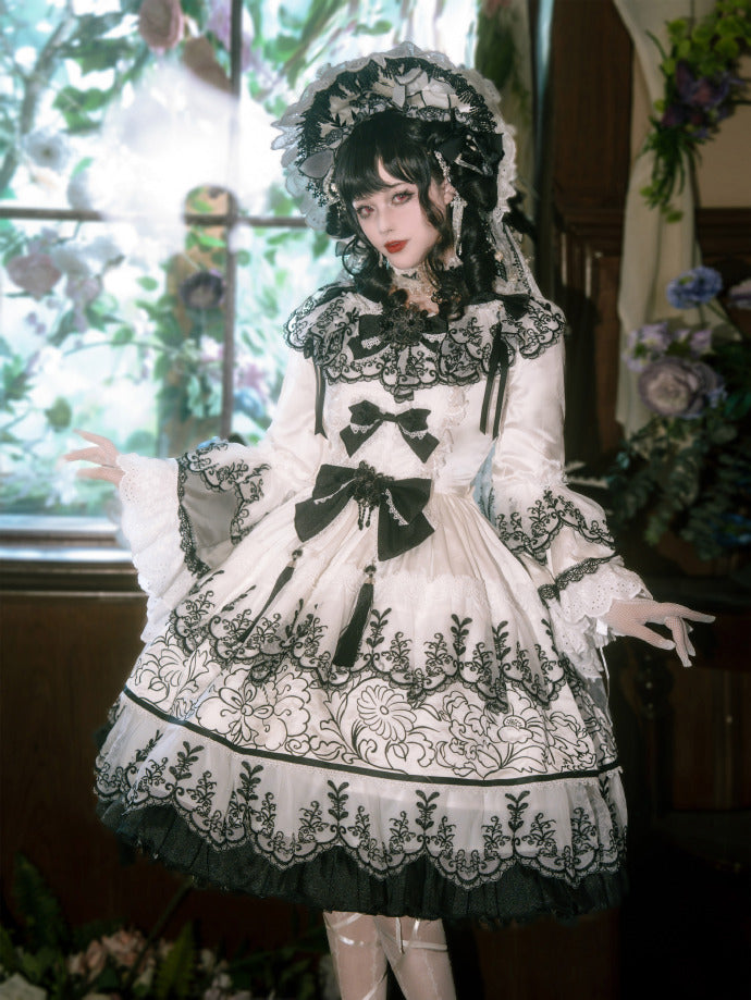 【受注予約8/27まで】Cizhou Ware Black ラグジュアリードレス・ショート丈