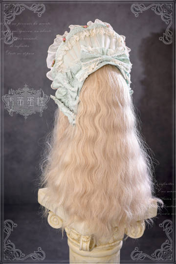 [Pre-orders available until 2/12] Antique Cake Heart Lolita Dress - Mint