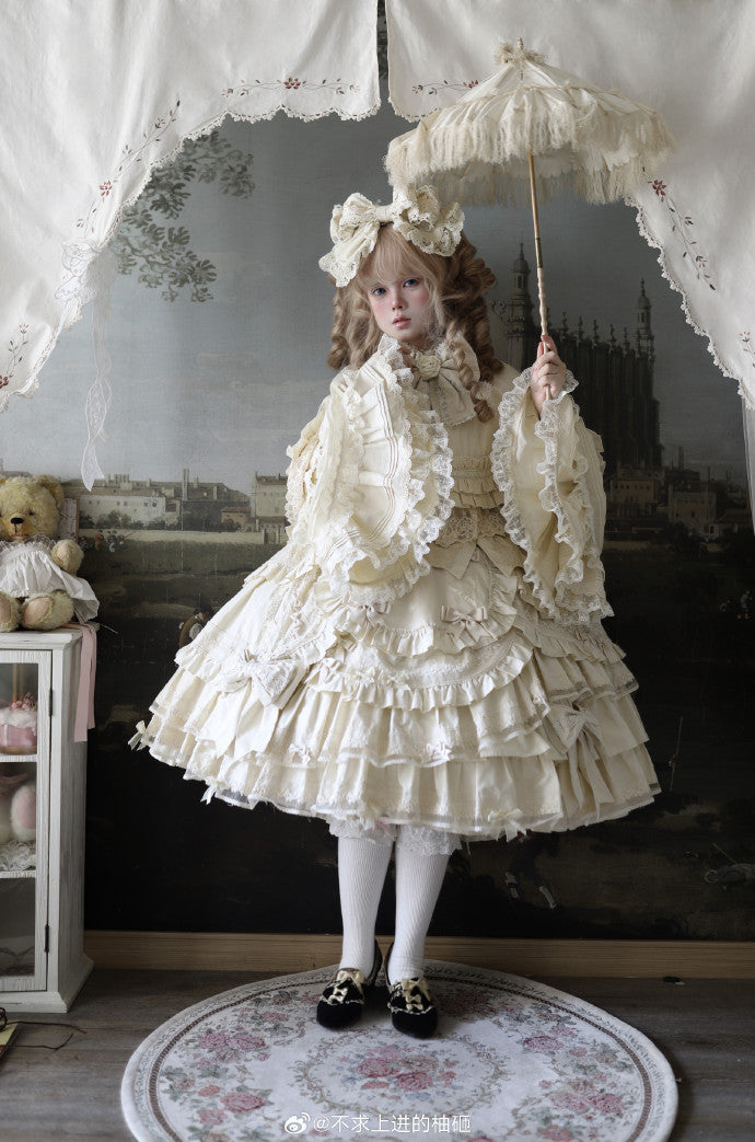 【受注予約10/15まで】Hybrid Doll Moon Island2.0 スタンドカラーブラウス