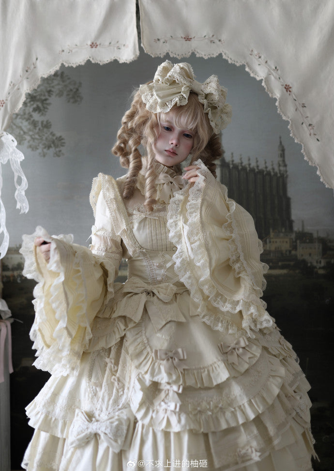 【受注予約10/15まで】Hybrid Doll Moon Island2.0 スタンドカラーブラウス