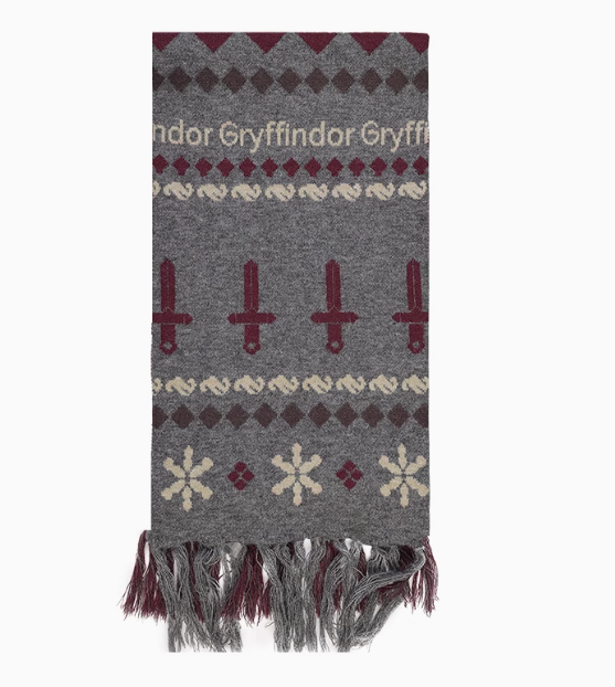 [Pre-order] Hogwarts School of Witchcraft and Wizardry reversible scarf