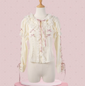 【再販・受注予約12/23まで】Lace Figure リボンとレースのブラウス