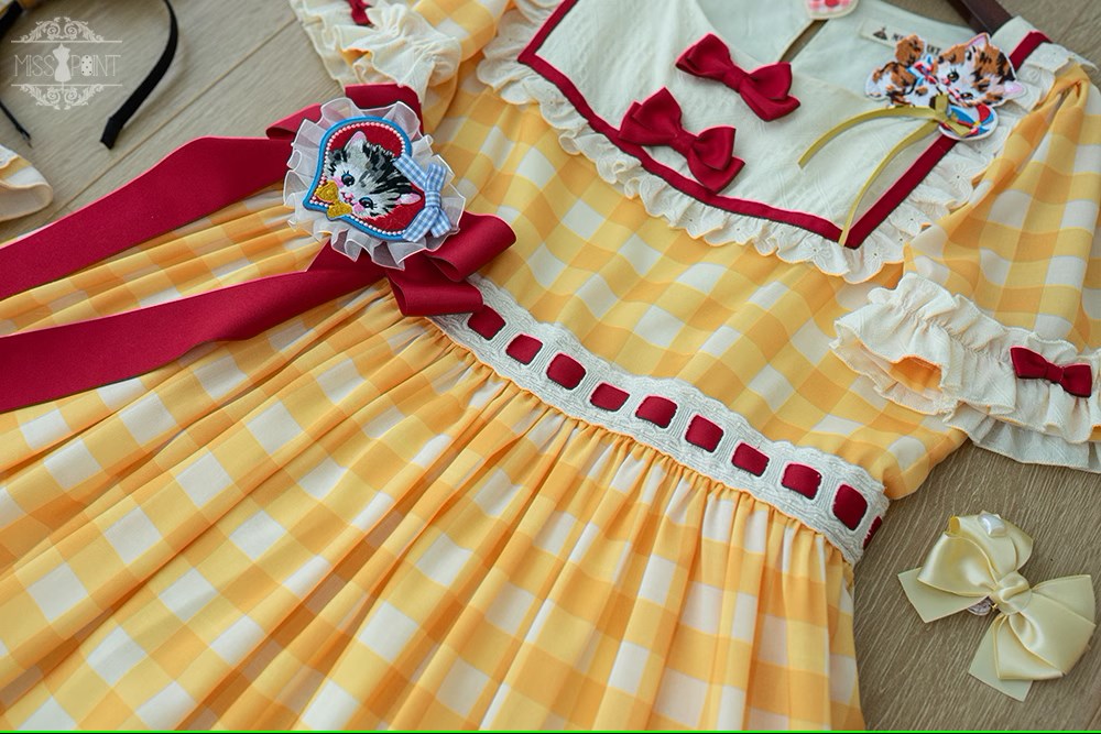 Sweet Kitty Retro Casual Dress