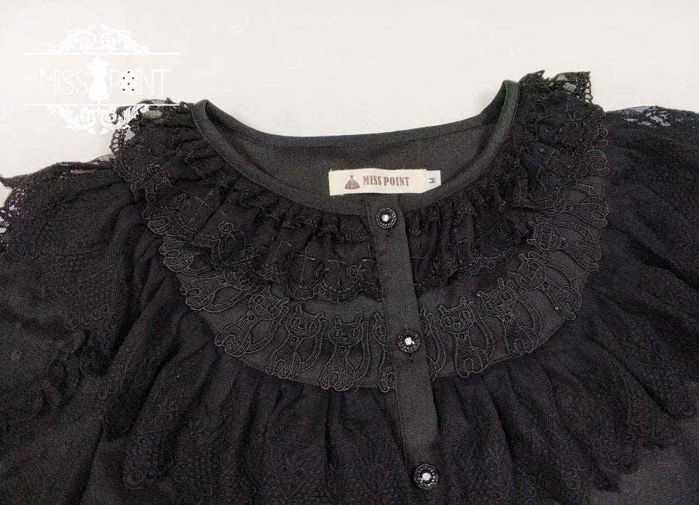 Clown Revival Night Lace Blouse [20% off for combined purchases]