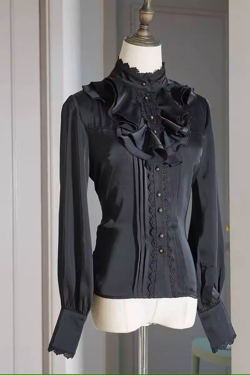 Fontainebleau Classic Frill Blouse