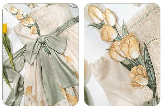 OSTARA'S TULIP jumper skirt
