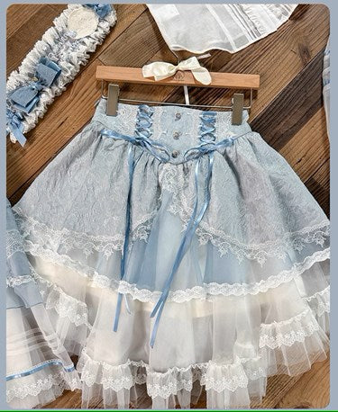 Antique Porcelain Plates Skirt