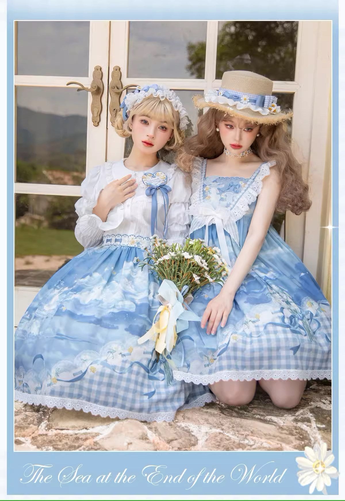 [Sale period ended] Daisy and Sky high waist jumper skirt