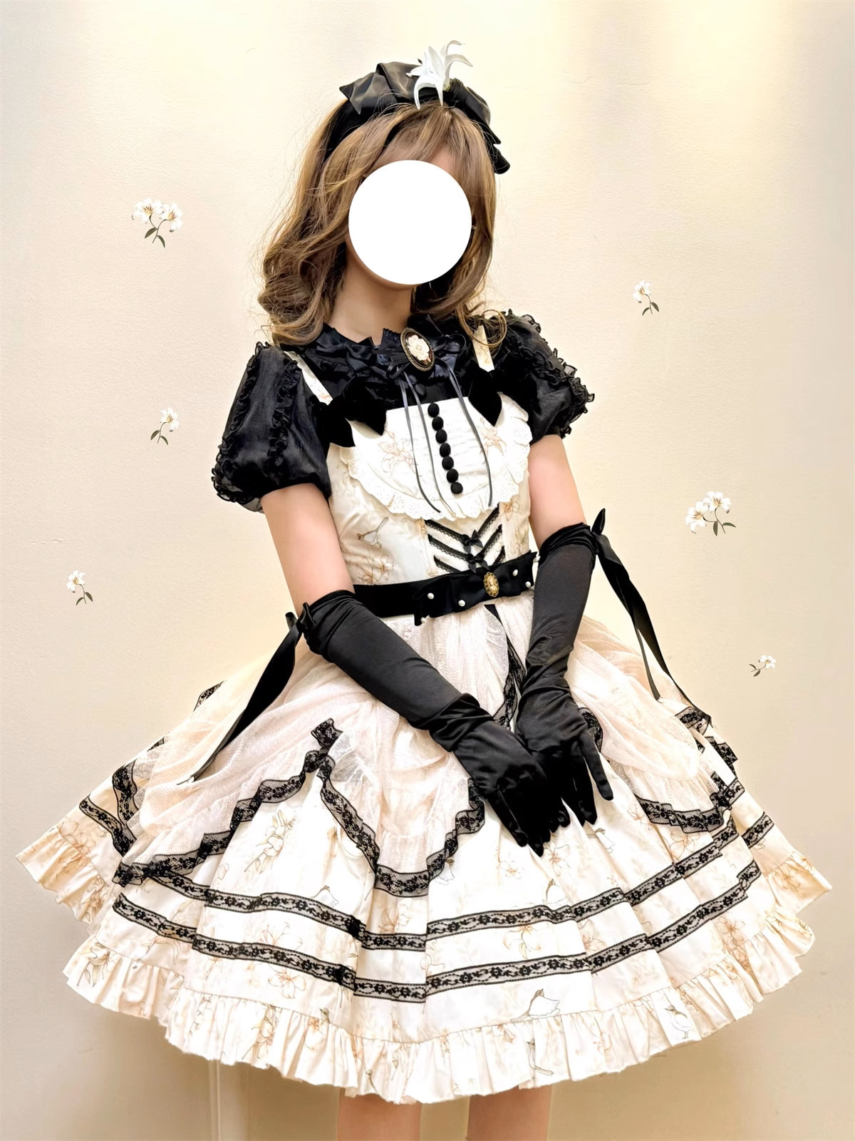 [Resale/Pre-orders available until 2/3] Lily and Wind Jumper Skirt with Mesh Veil