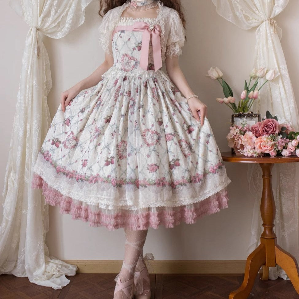 Secret Strawberry Garden Jumper Skirt [Type 1]