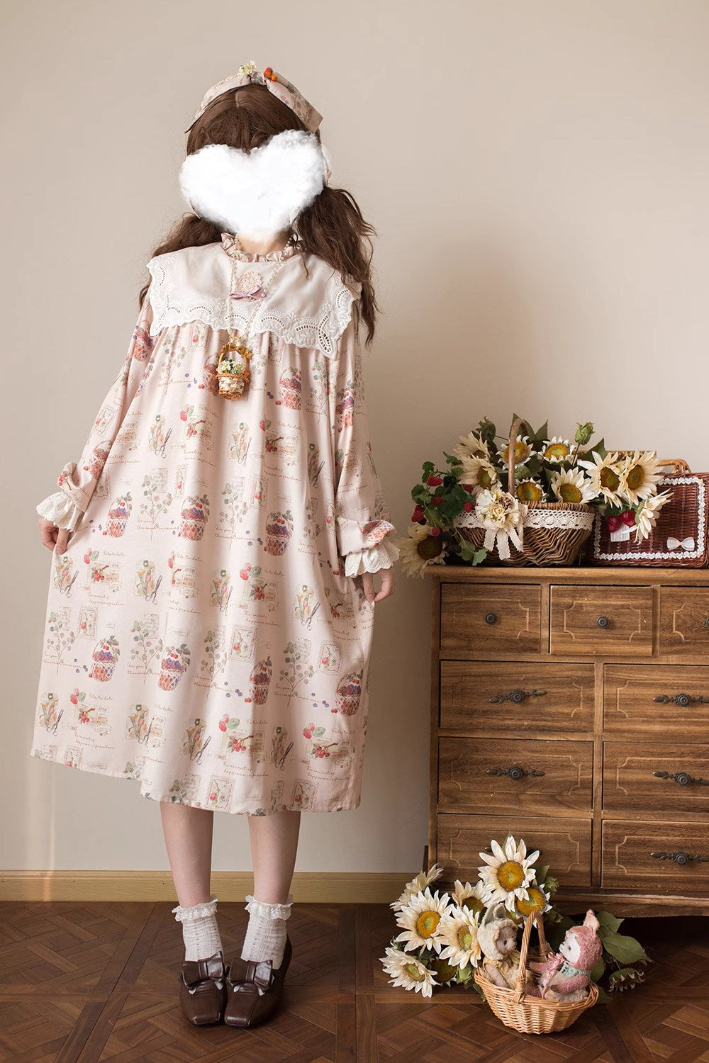 [Pre-order] Forest Encyclopedia Loose Fit Dress