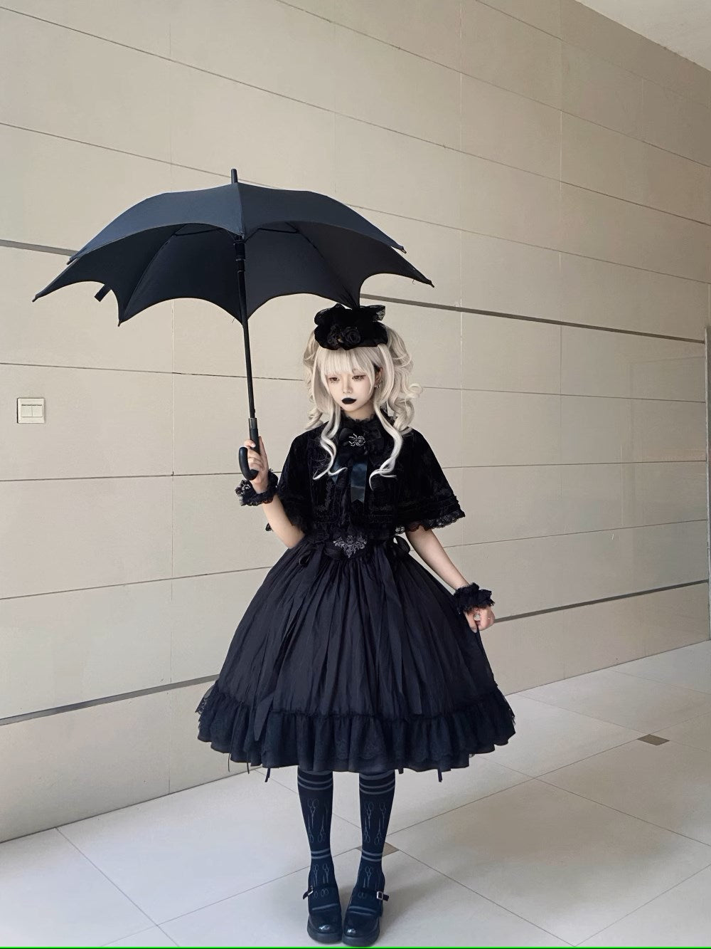 [Pre-orders until 9/29] Moonlit Night Spider Jumper Skirt, 3 Types