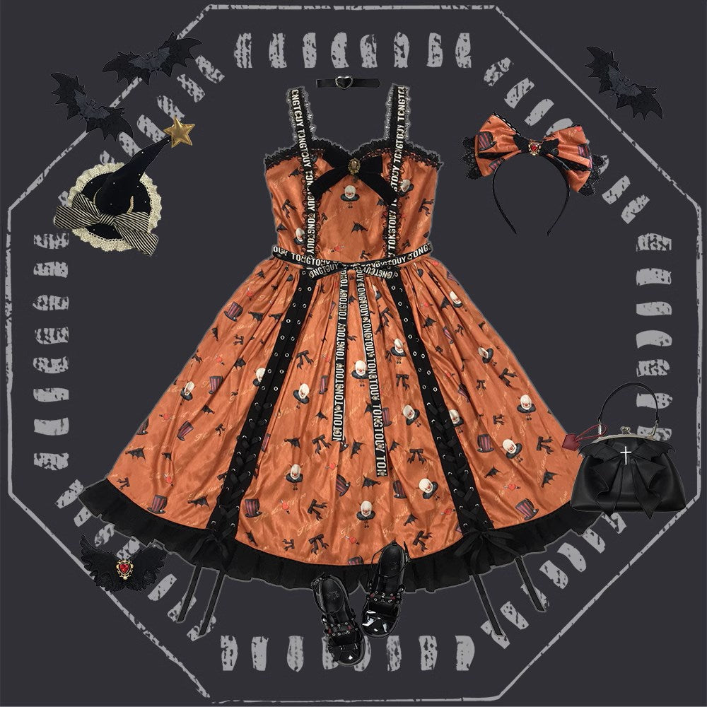 【予約販売】Clown Revival Night ジャンパースカート