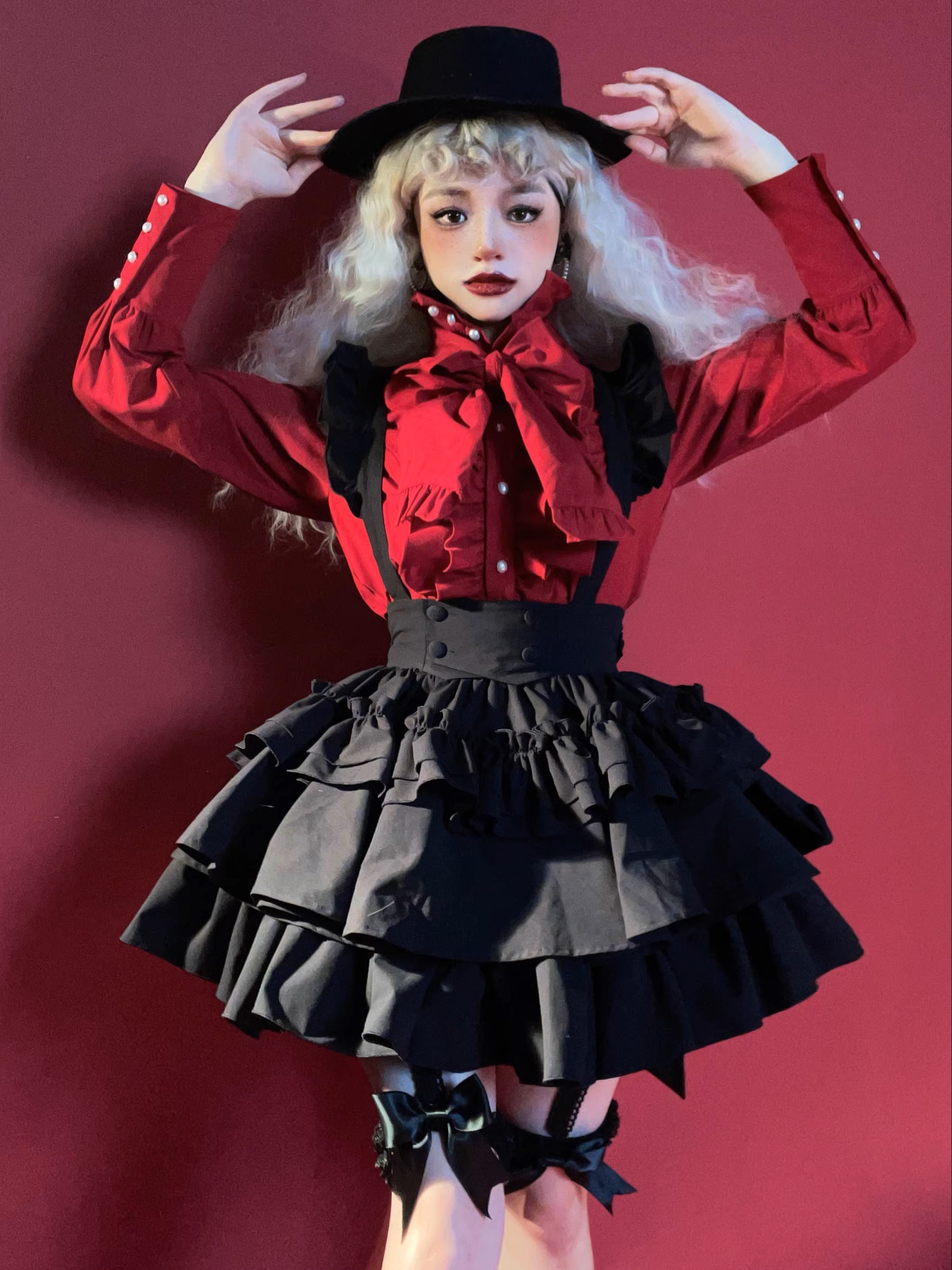 Doll's House サスペンダーミニスカート 全4色