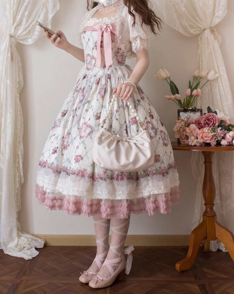 Secret Strawberry Garden ジャンパースカート【1型】