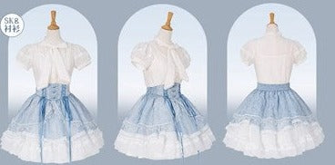 Antique Porcelain Plates Skirt