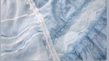 Antique Porcelain Plates Layered Jumper Skirt