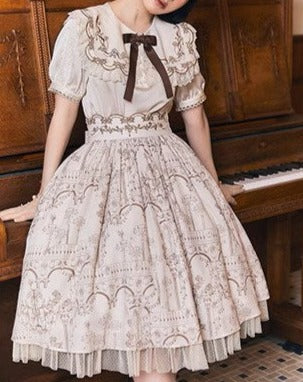Opera Theatre プリントスカート