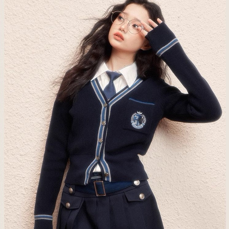 [Pre-order] Hogwarts School of Witchcraft and Wizardry slim cardigan with line