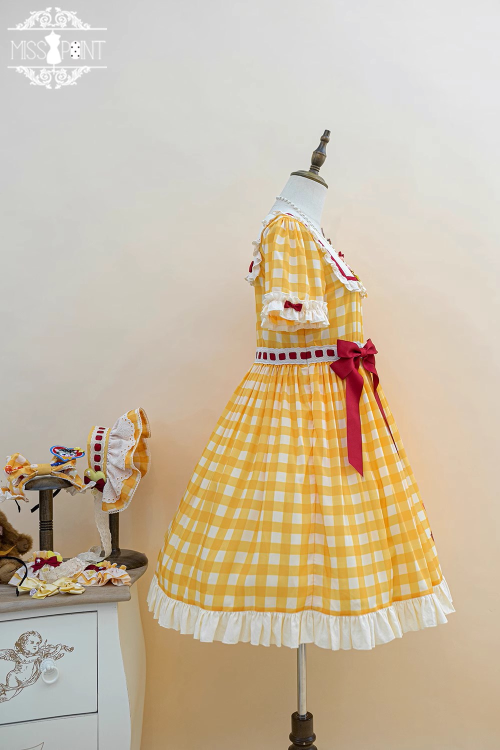[Pre-order] Sweet Kitty Retro Casual Dress
