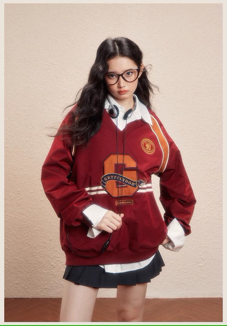 [Reservation sale] Hogwarts School of Witchcraft and Wizardry pullover with initials