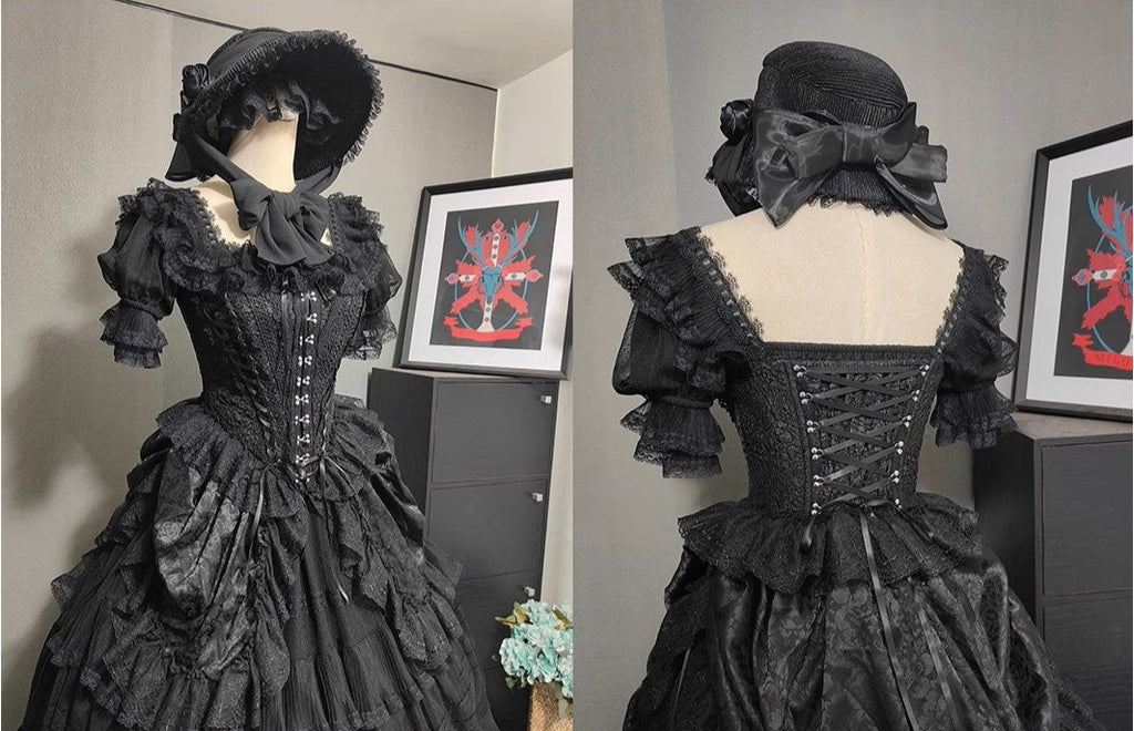 [Sale Period Ended] Withered Rose Corset with Overskirt