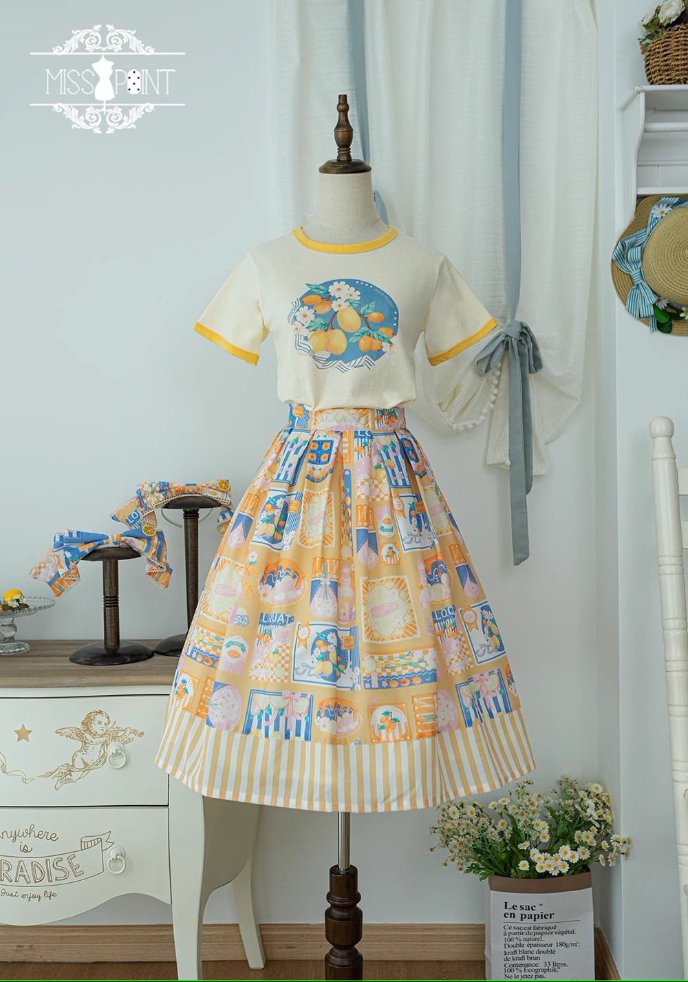 Loquat and Lemon Skirt