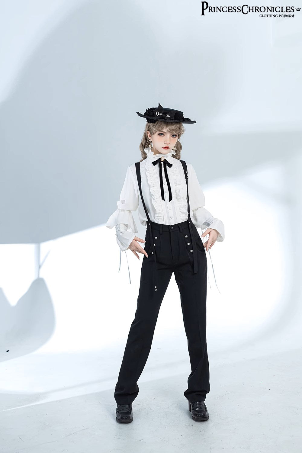 [Sale period has ended] Genon Prince-style gathered sleeve blouse