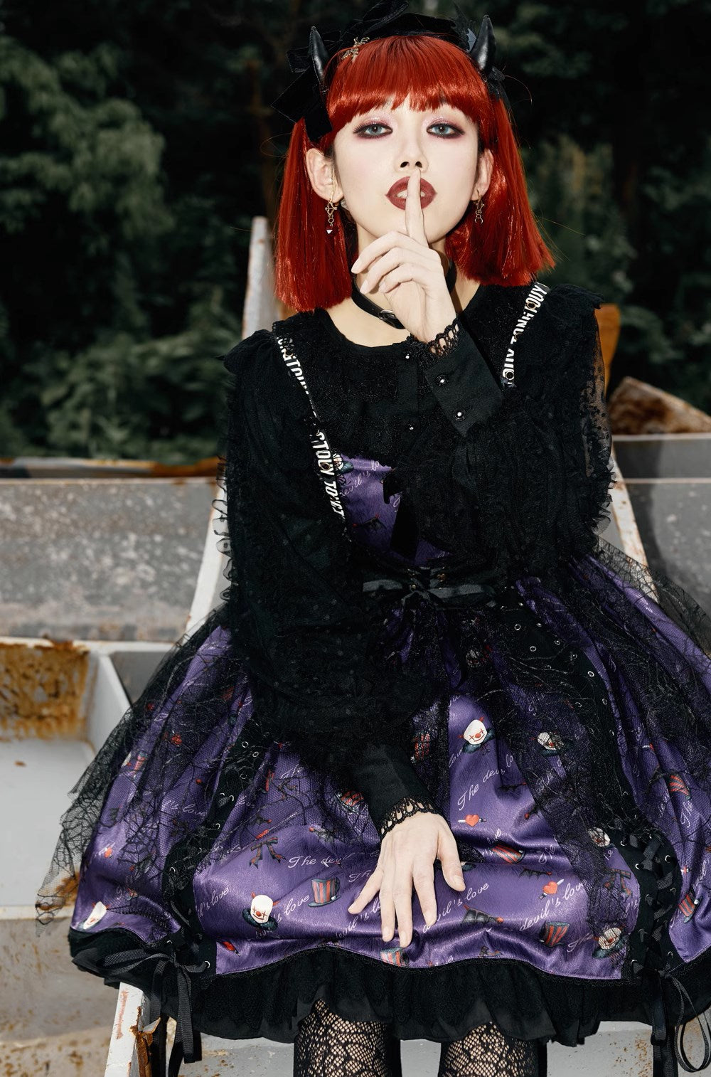 【予約販売】Clown Revival Night レースブラウス【合わせ買いで20%off】