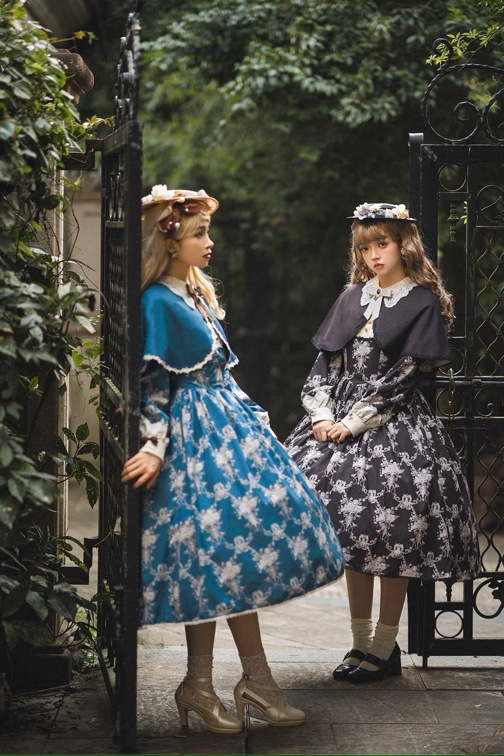 【予約販売】Antique Flower Wall ワンピース