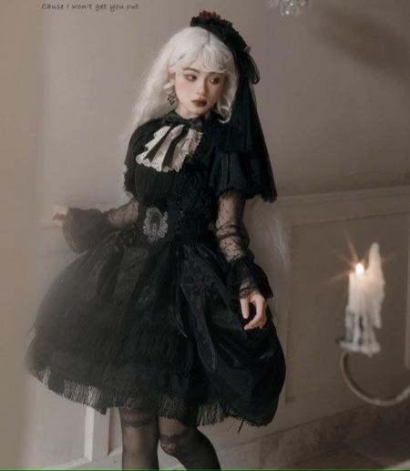 [Pre-orders available until 9/29] Moonlit Night Spider Jumper Skirt, Type 2, Short Length