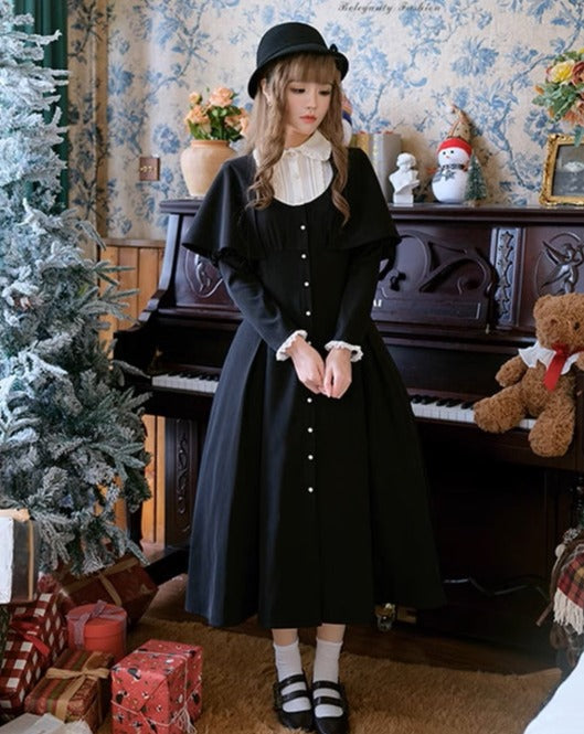 [Sale period ended] Miss Winnie dress with cloak