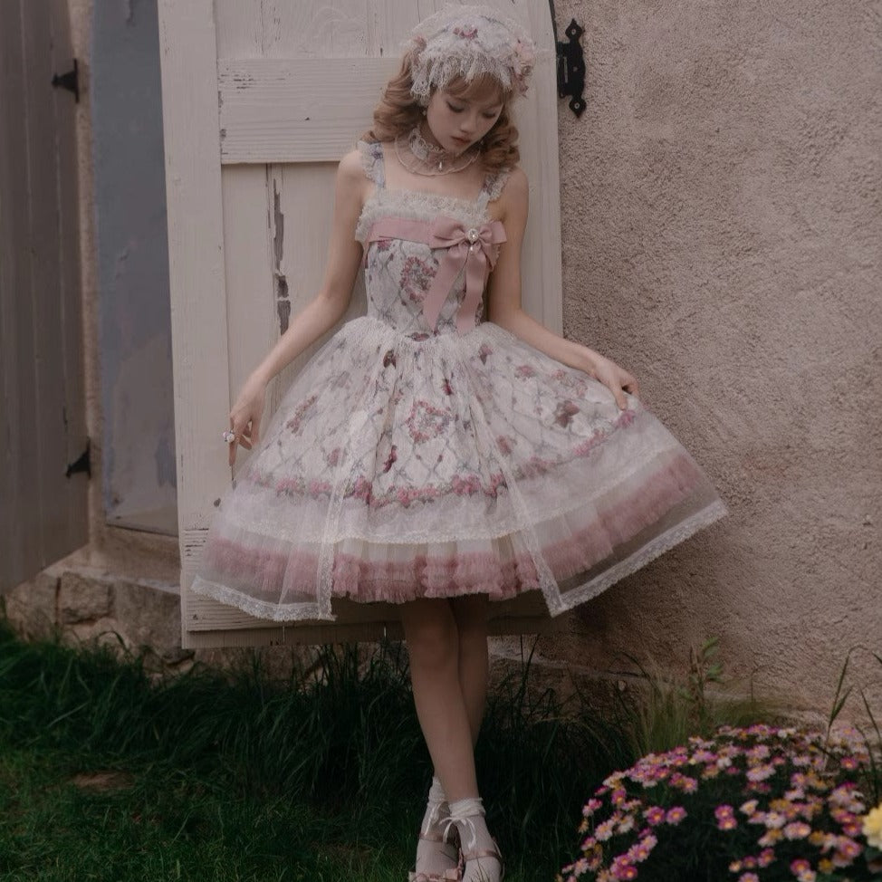 Secret Strawberry Garden Jumper Skirt [Type 2]