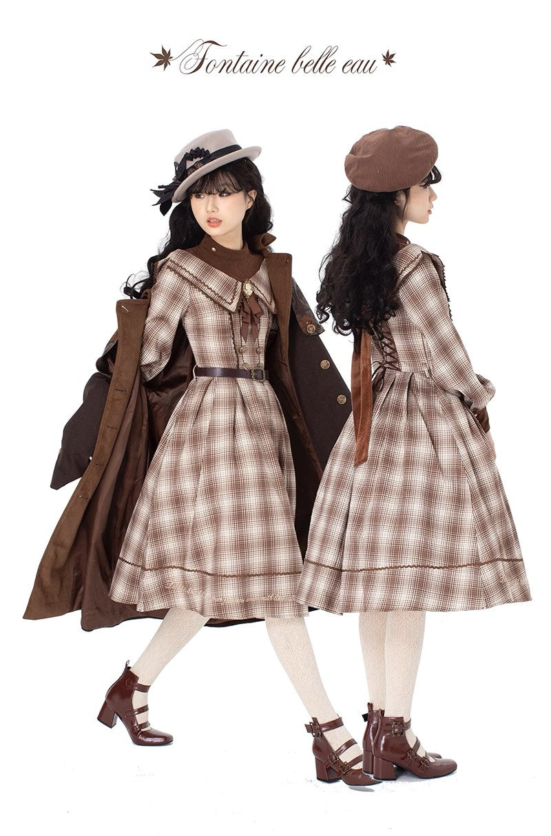Fontainebleau fake layered dress