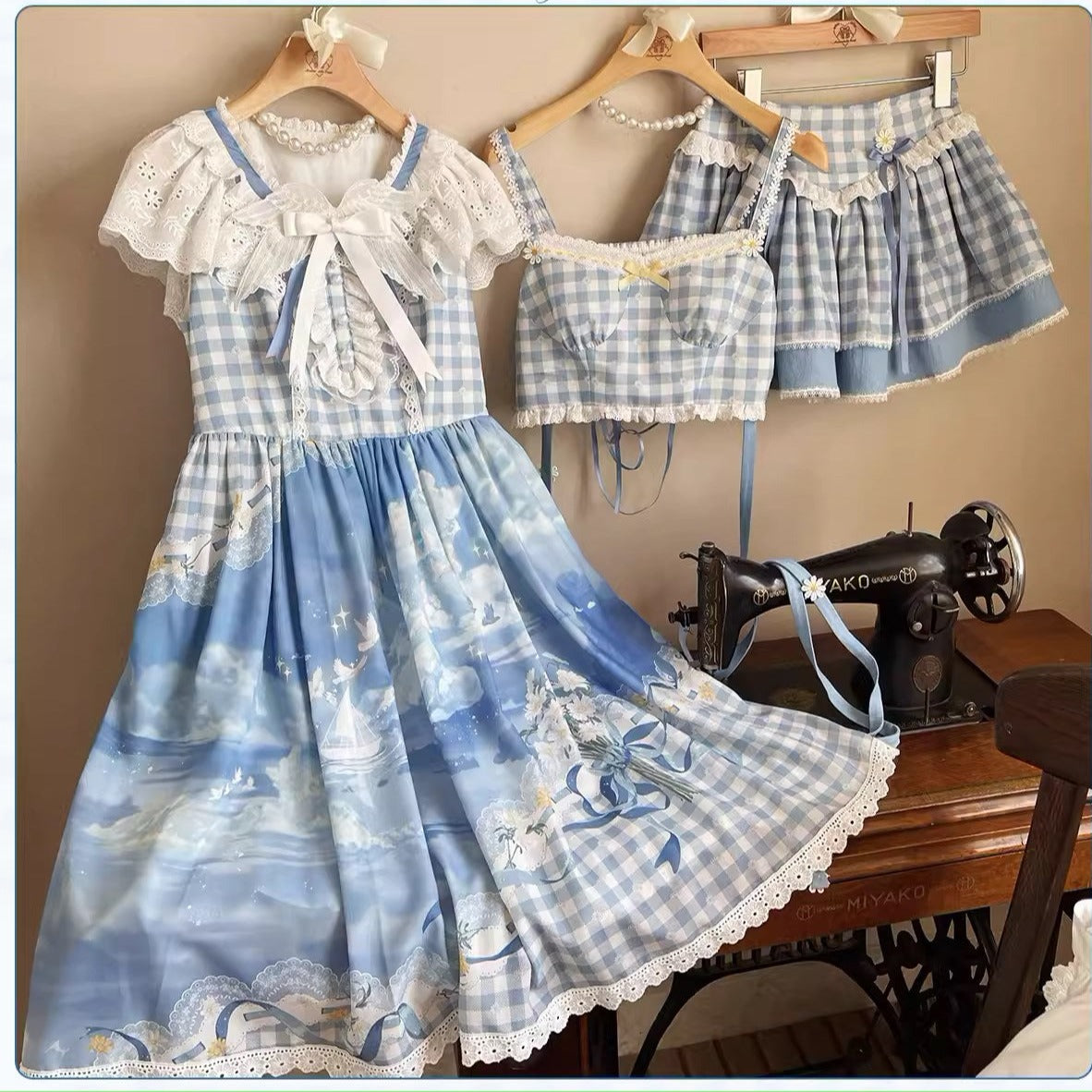 [Sale period ended] Daisy and Sky Flying Sleeve Dress