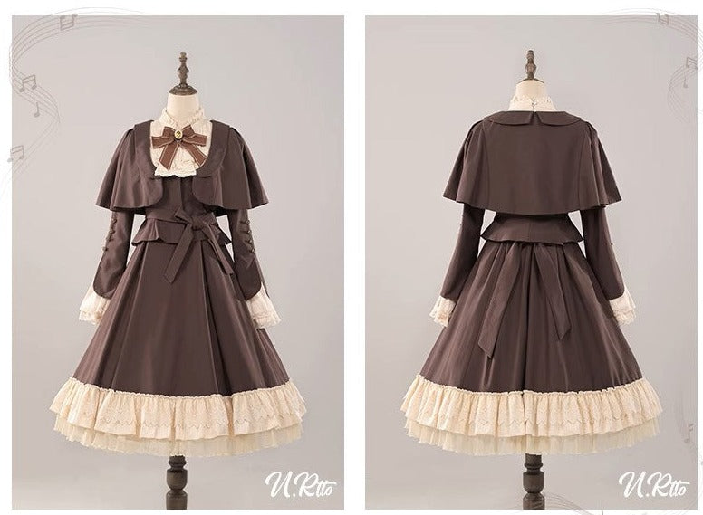 Breeze Aria Classical Cape Dress