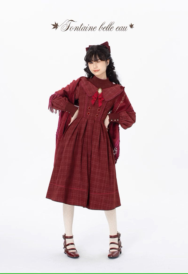 Fontainebleau fake layered dress