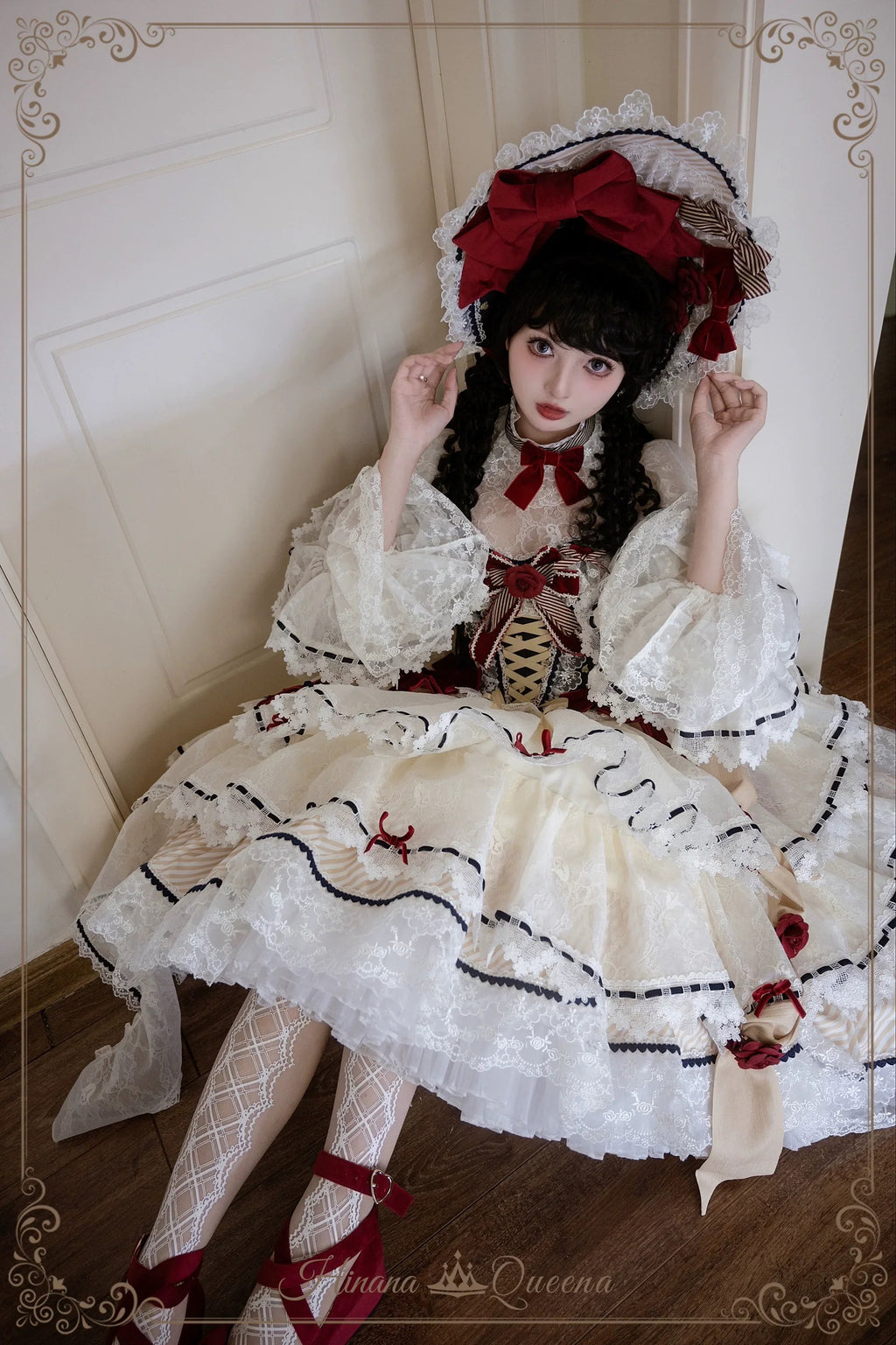 【再販・受注予約8/8まで】Dream Alice ラグジュアリーセットアップ／白雪姫／ショート丈