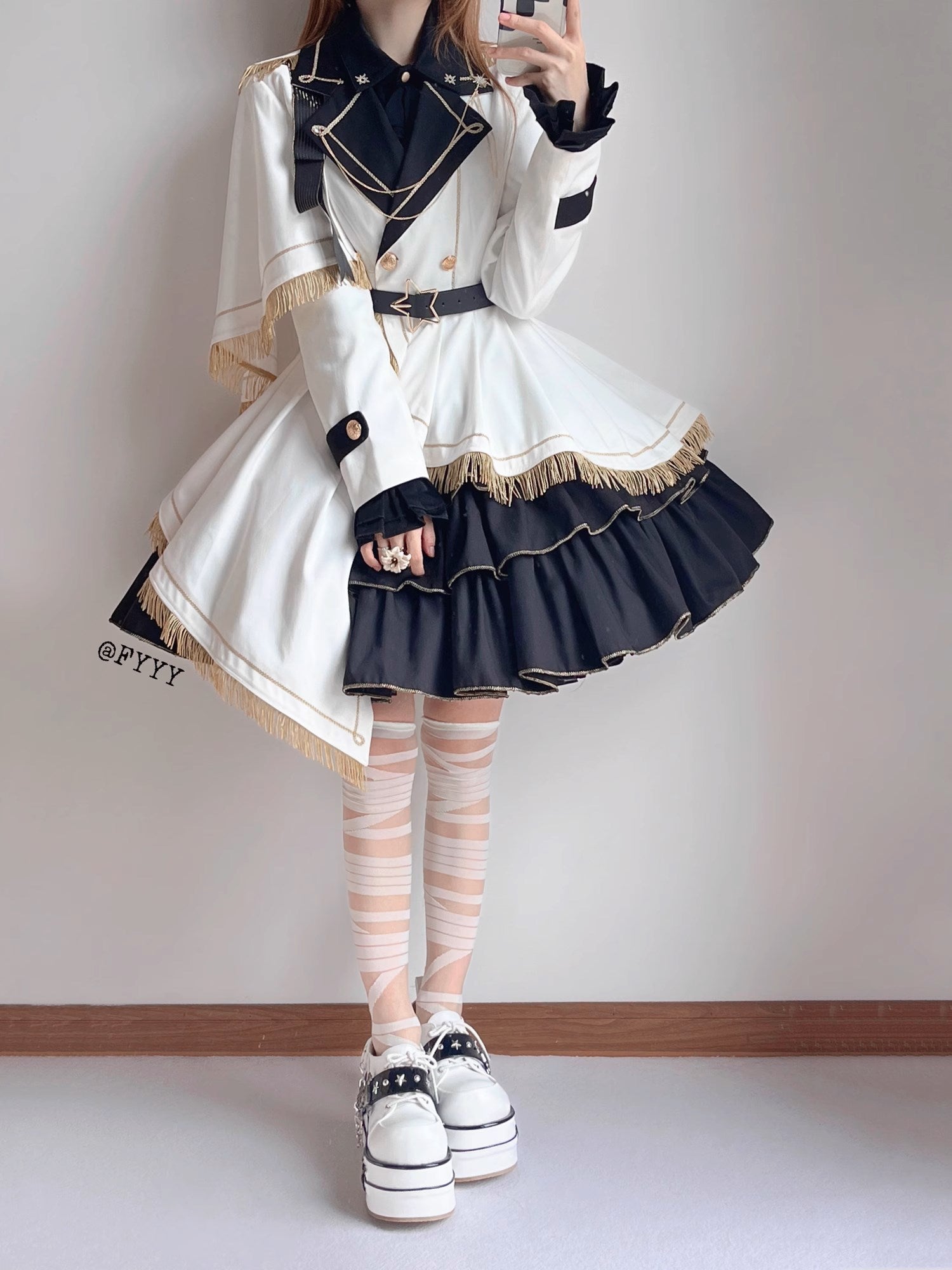 【再販・受注予約6/25まで】星巡夜 ミリタリー・アイドル風ジャケット