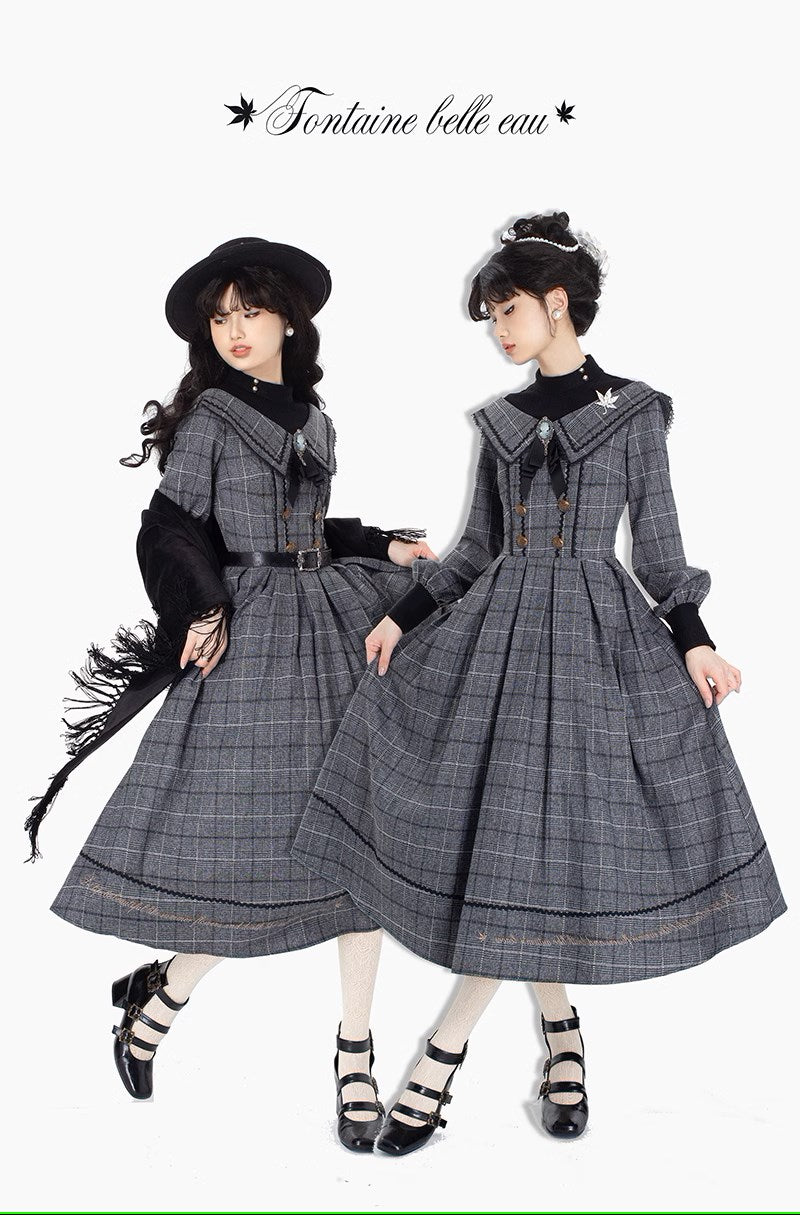Fontainebleau fake layered dress