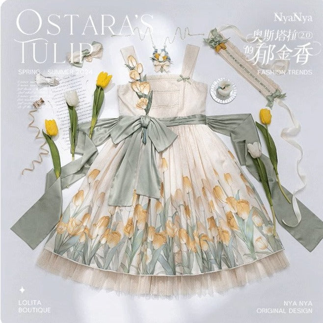 OSTARA'S TULIP jumper skirt