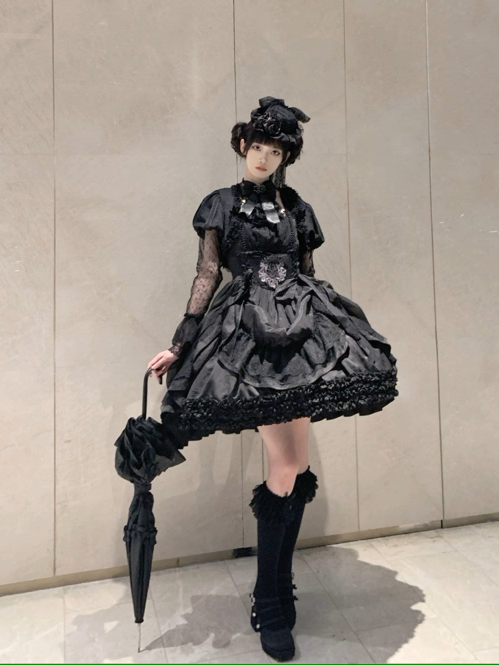 [Pre-orders until 9/29] Moonlit Night Spider Jumper Skirt, 3 Types