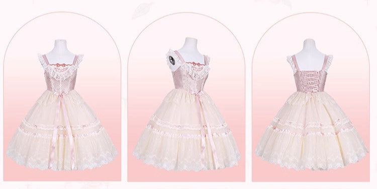 [Pre-orders available until 1/23] Silk Ballet Jumper Skirt - Mid-length