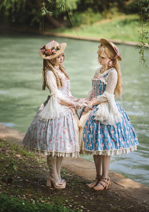 【予約販売】Lilica Garden 姫袖ブラウスとカーディガン