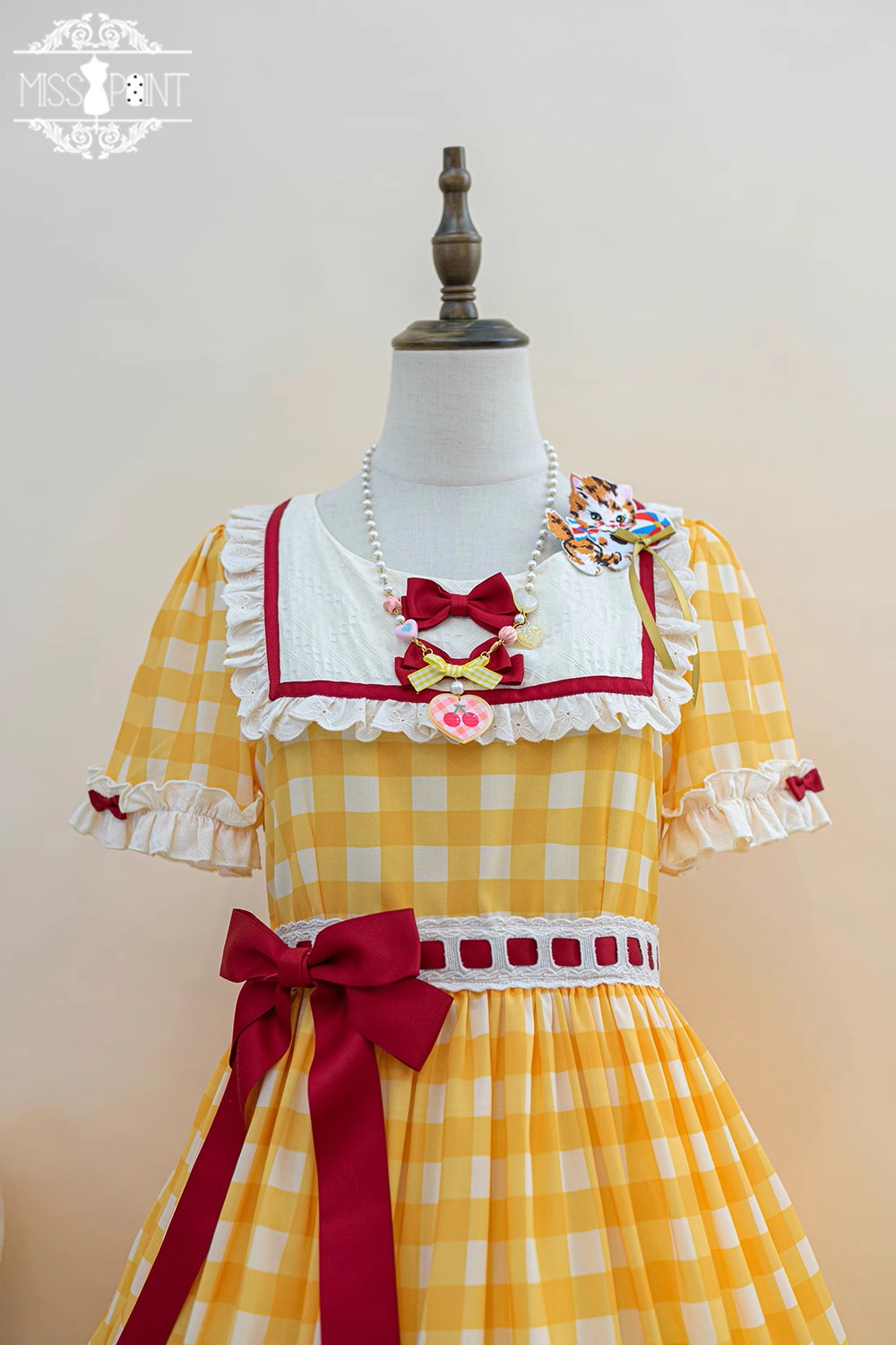 [Pre-order] Sweet Kitty Retro Casual Dress